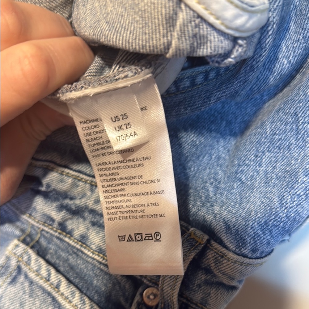 Free People Blue Denim Overalls with Tapered Legs - Picture 3 of 7